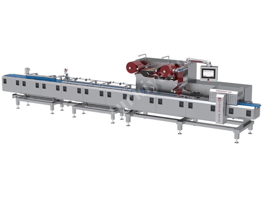 500 Adet Gofret Marshmallow Çikolata Ambalaj Makinası