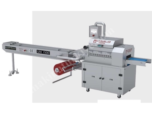 Um 1500 Alttan Sarmalı Ters Flowpack Paketleme Makinası