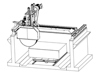 1800-2200 mm Beton Üstü Granit Mermer Blok Kesim Makinası - 4
