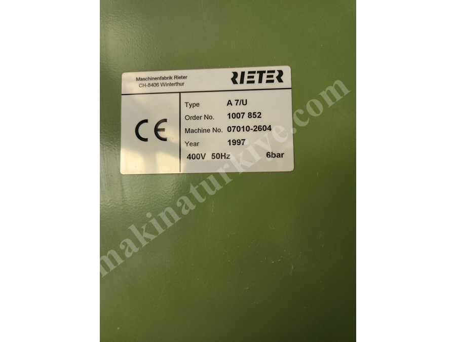 Komple Ring İplik Hattı & Complete Ring Yarn Line