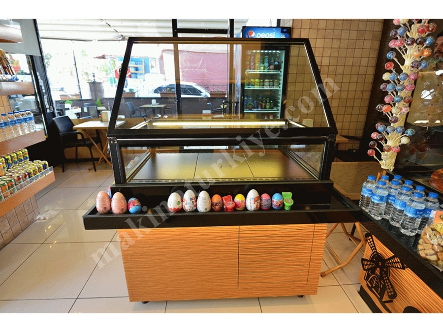 Mod-08 Waffle Kuru Ve Yaş Pasta Dolabı