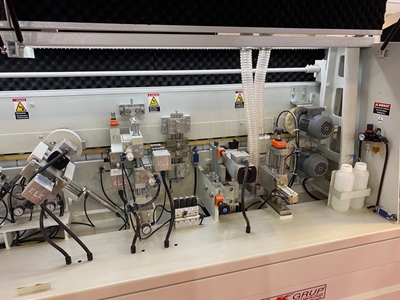 KLK 100 Extreme Sıfır Full Servo Kontrol Üst Baskılı Kenar Bantlama Makinası - 7