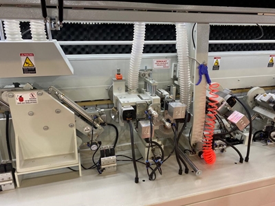 KLK 100 Extreme Sıfır Full Servo Kontrol Üst Baskılı Kenar Bantlama Makinası - 5