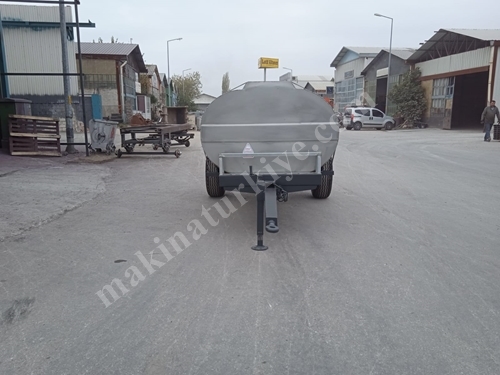 304 Stainless Steel Water Tanker for 3 Tons of Drinking Water