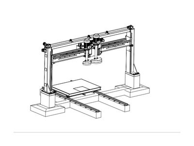 600 mm Granite Marble Block Undercut Machine  - 1