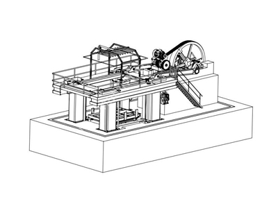 80 Blades Gangsaw Machine - 1