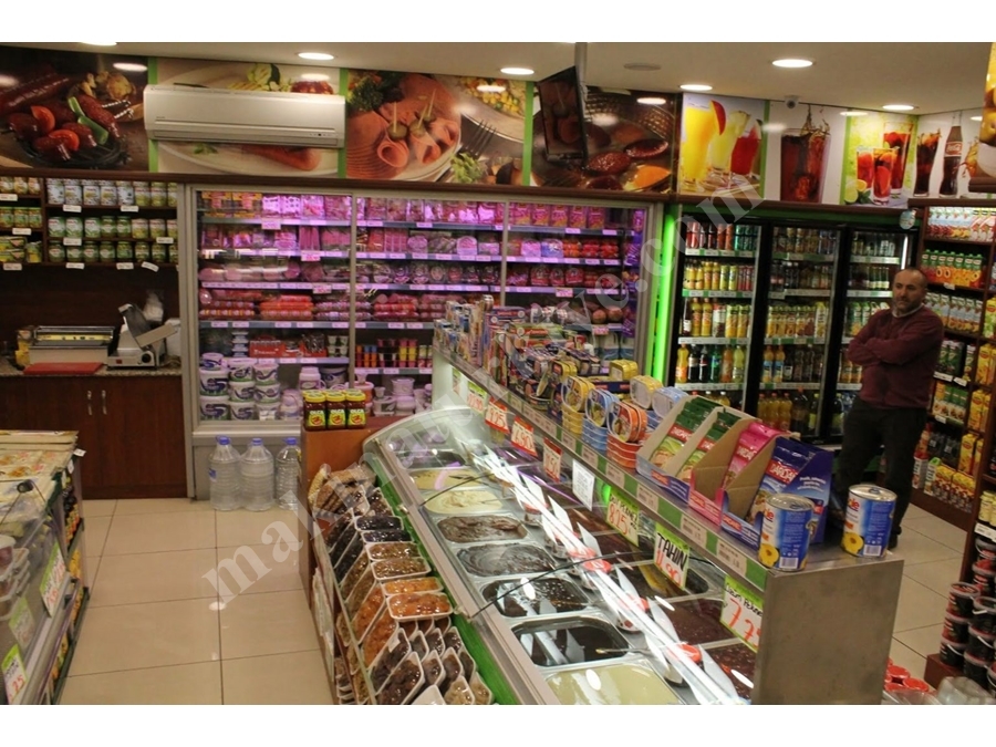 Zeytinlik ve Reçellik Orta Şarküteri Teşhir Dolabı