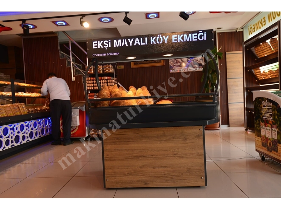 Modüler Sistem Orta Şarküteri Teşhir Dolabı
