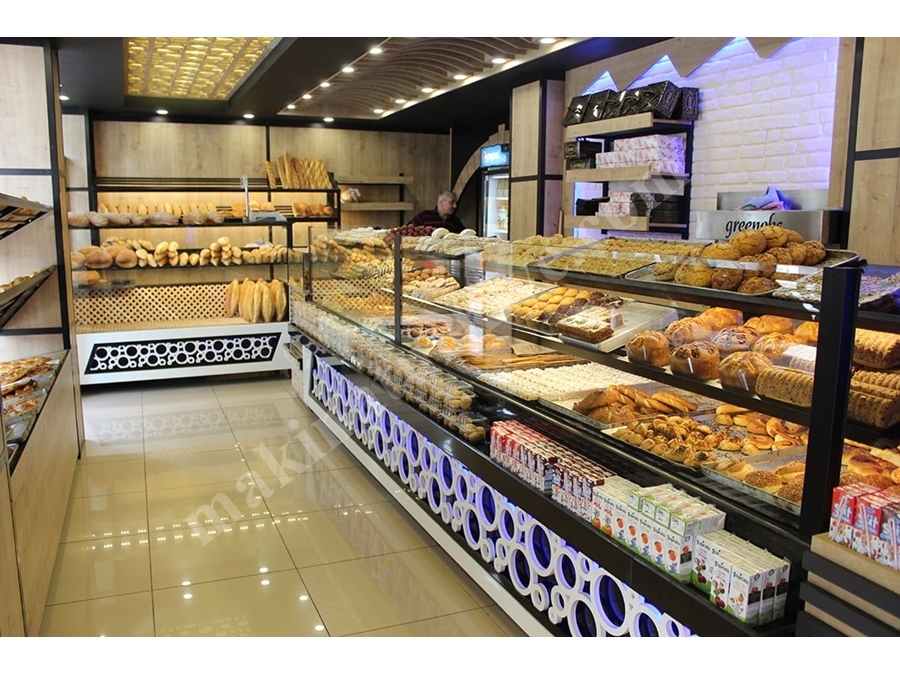 Modüler Sistem Orta Şarküteri Teşhir Dolabı