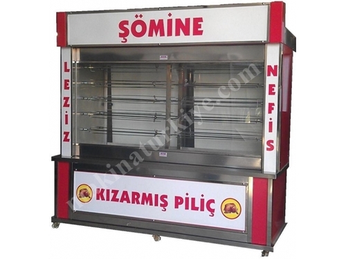 120'li Zincirli Sistem Doğalgazlı Piliç Çevirme Makinası
