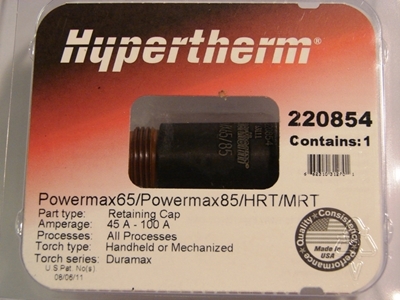 45-100 A Plazma Kesim Retaining Cap - 220854 - 1
