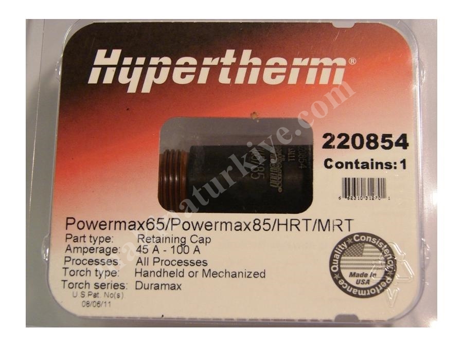 45-100 A Plazma Kesim Retaining Cap - 220854