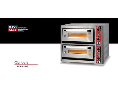 30 cm (4+4) Elektrikli Pizza Fırını - 0