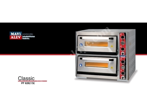 30 cm (4+4) Elektrikli Pizza Fırını