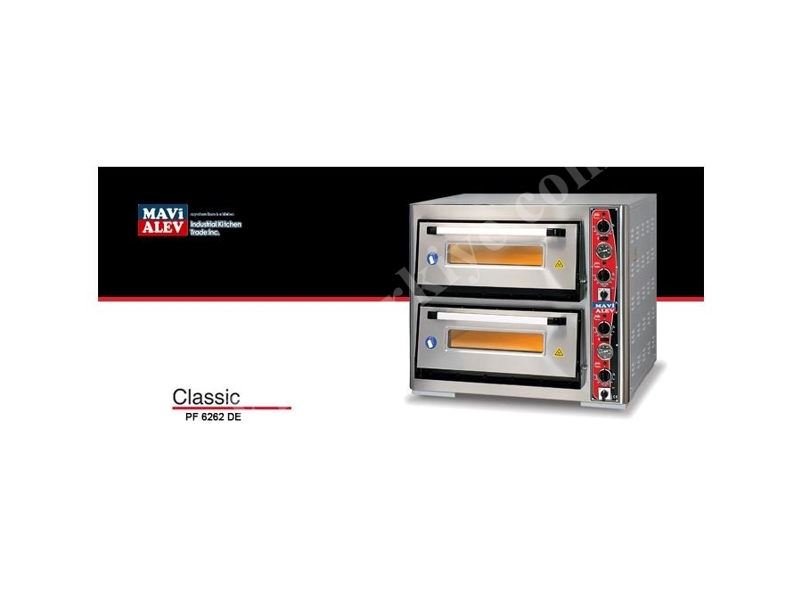 30 cm (4+4) Elektrikli Pizza Fırını