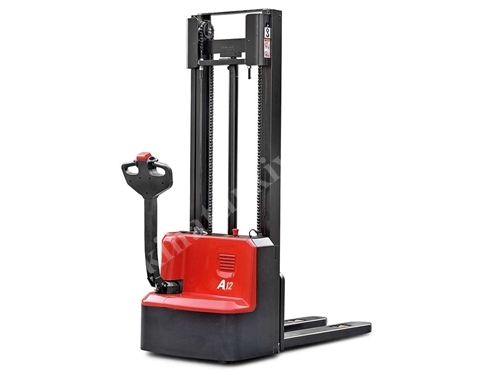 1,2 Ton 3000 mm Dubleks Akülü İstif Makinesi