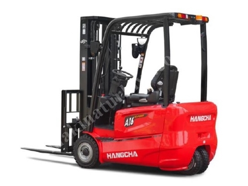 1.6 Ton 4700 mm Tripleks Asansörlü Akülü Forklift