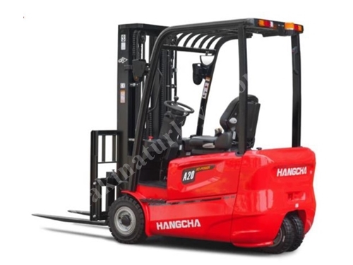 2 Ton 4800 mm Tripleks Asansörlü Akülü Forklift