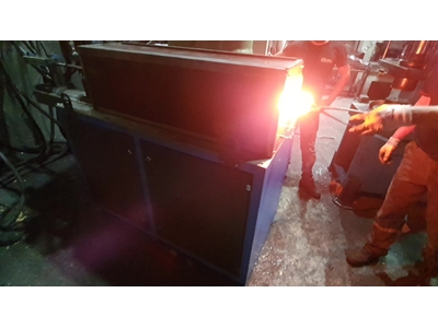 200 Kva İzolasyon Trafolu İndüksiyon Tünel Tip Isıtma Sistemi - 0