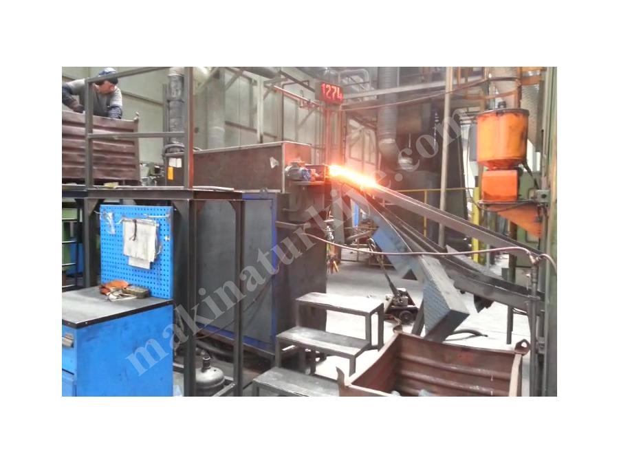 400 Kva İzolasyon Trafolu İndüksiyon Tünel Tip Isıtma Sistemi