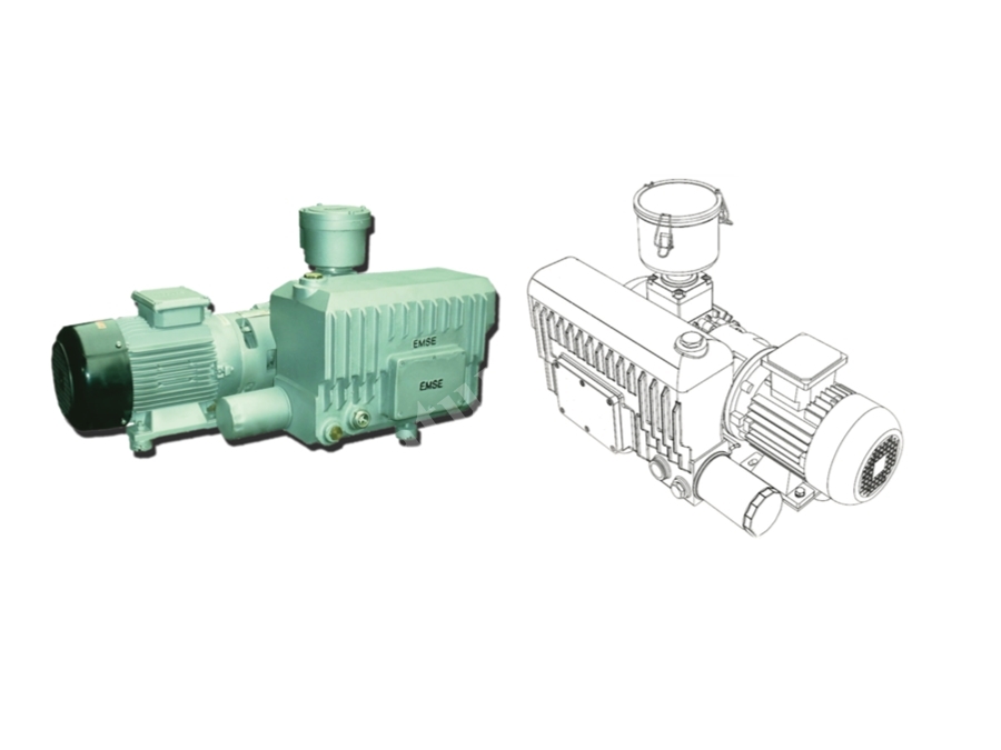 0,37 Kw Yağlı Tip Vakum Pompası