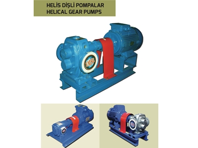Helis Dişli Santrifüj Pompa