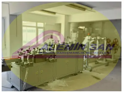 60-100 Adet / Dakika Otomatik Tek Kullanımlık Otel Terliği Makinası