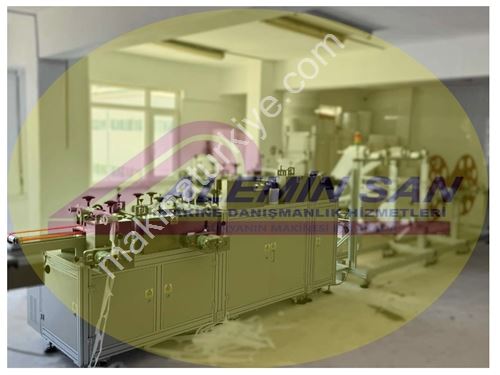 60-100 Adet / Dakika Otomatik Tek Kullanımlık Otel Terliği Makinası
