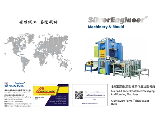 Tek Kullanımlık Alüminyum Folyo Kap Üretim Makinası