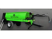 4 m3 Bahçe Tipi Katı Gübre Serpme Makinası