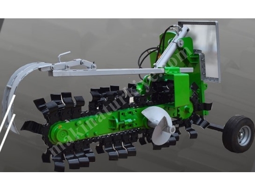 70 cm Traktor Heckkanal Grabmaschine