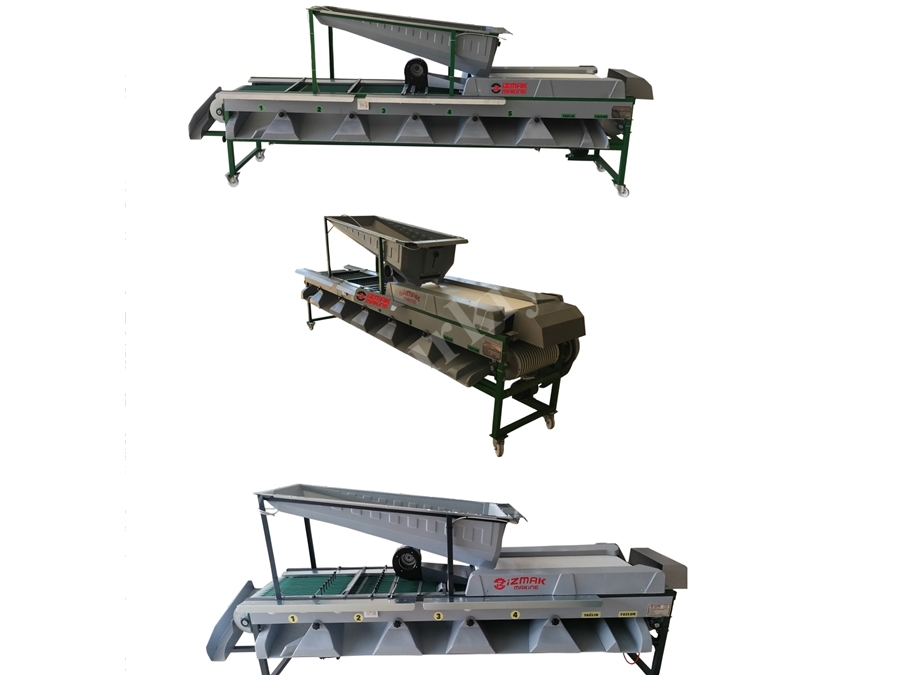 300 Cm Adjustable 6 Caliber Olive Sieving Machine