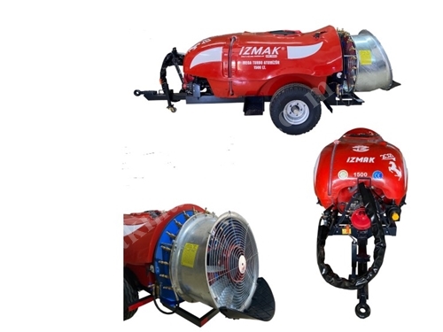 1500 Lt (Megastar Fan) Tek Pervaneli Turbo Atomizör