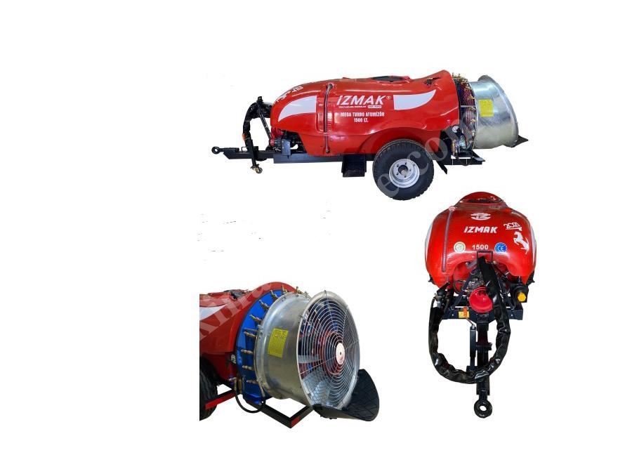 1500 Lt (Megastar Fan) Single Propeller Turbo Atomizer