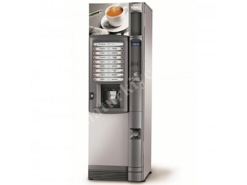 500 Cup 7 Product Column Hot Beverage Vending Machine