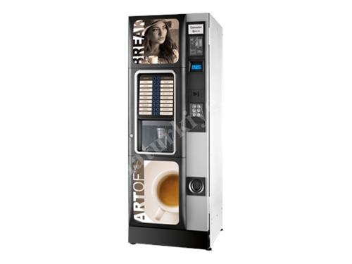 500 Cup 6 Product Column Hot Beverage Vending Machine