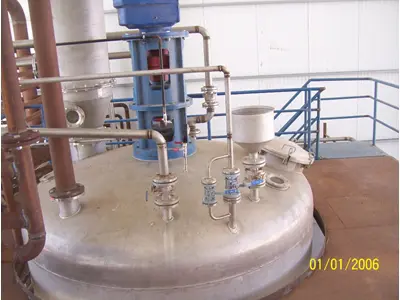 Chemical Mixer Product Storage Tank