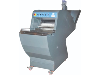 1500 Pcs / Hour Automatic Belt Bread Slicer - 0