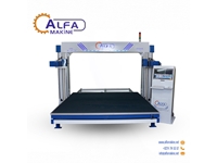 Titreşimli Yatay Cnc Sünger Kesim Makinesi