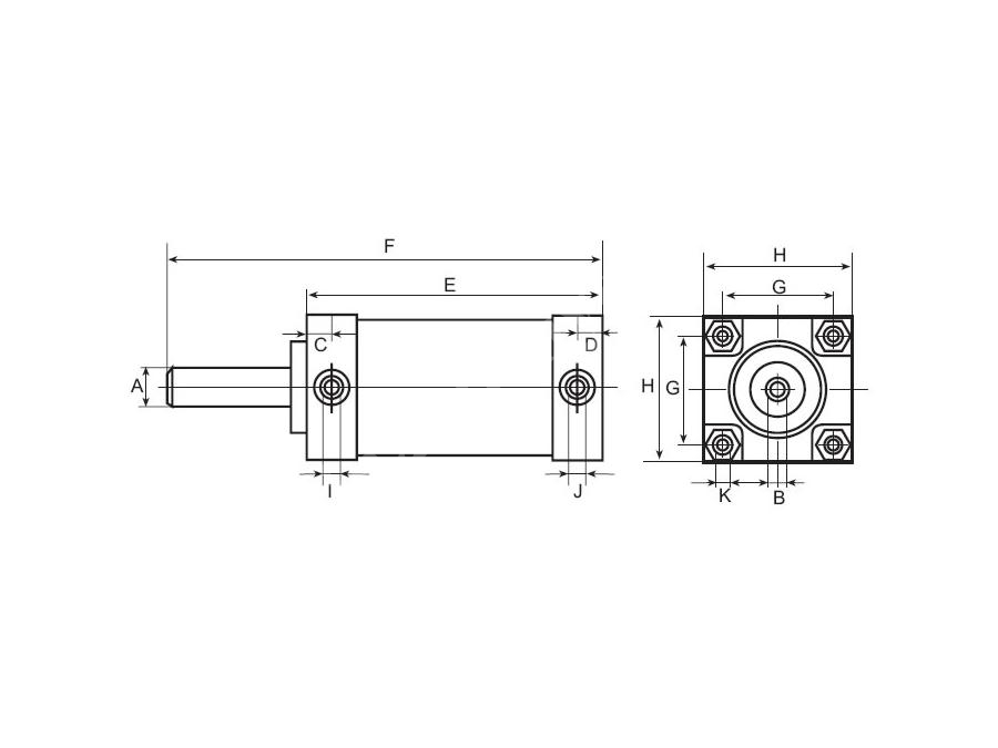 Ø22 Mm 317 Bar (Booster) Hava Basınç Yükseltici