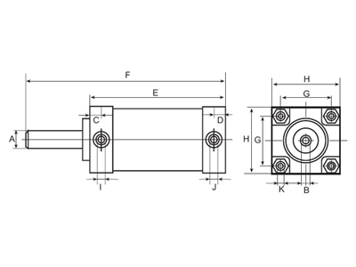 Ø40 Mm 96 Bar (Booster) Hava Basınç Yükseltici - 1