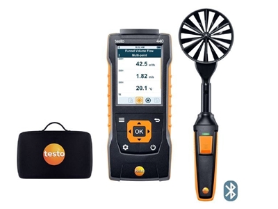 440 Bluetooth'lu Pervane Anemometre Hava Ölçüm Cihazı - 0