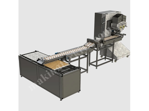 Production de biscuits crémeux de 1600 kg/heure