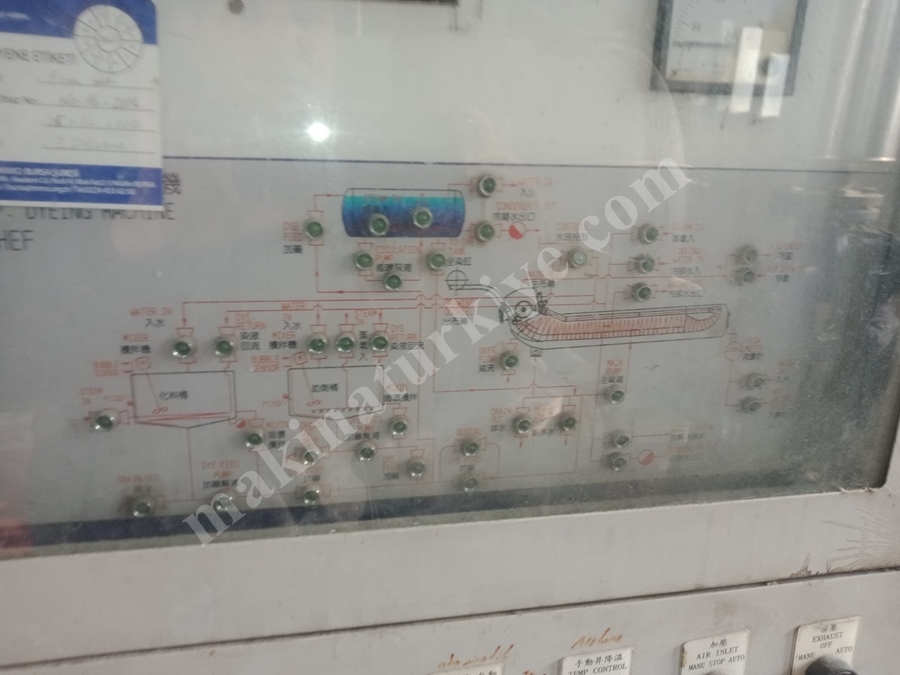 Pipo Ht Jet Kumaş Boyama Makinası & Tong Geng Pipe Ht Jet Fabric Dyeing Machine