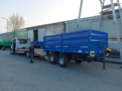Remorque basculante tandem de 8 tonnes à usage agricole - 7