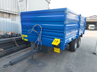 Remorque basculante tandem de 8 tonnes à usage agricole - 9