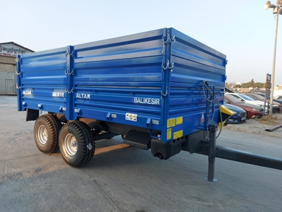 Remorque basculante tandem de 8 tonnes à usage agricole - 5