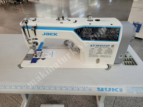 Jack A7 Digitale Zuführungsautomatische Geradstich-Nähmaschine