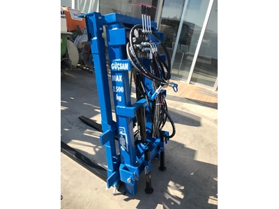 1500 Kg (220 Cm Yükseklik) Traktör Arkası Forklift - 1
