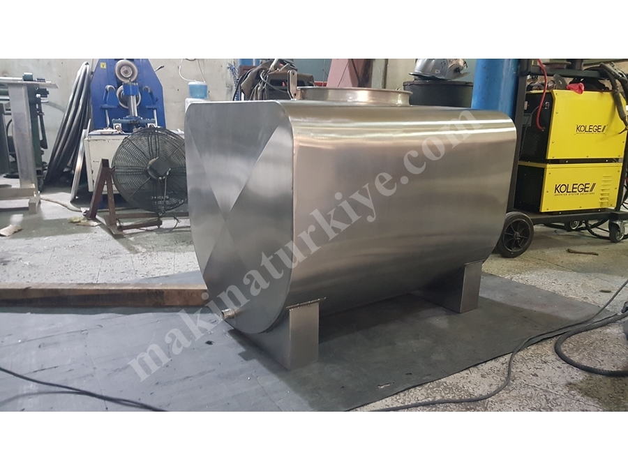 300 Litre Tek Cidarlı Süt Depo ve Nakil Tankı